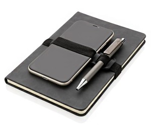 Notes A5 z uchwytem na telefon