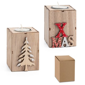 Świecznik ze świeczką zapachową