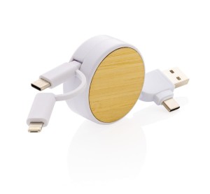 Zwijany kabel do ładowania