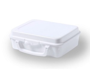 Pudełko śniadaniowe z uchwytem 1L