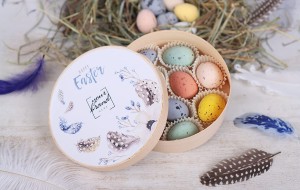 Pralinki jaja przepiórcze w pudełku 