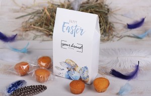 Torebka midi z babeczkami