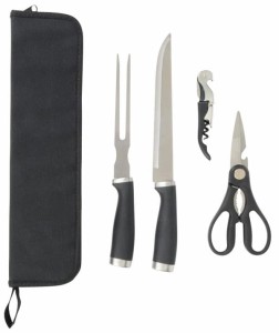 Zestaw do grilla ze stali nierdzewnej