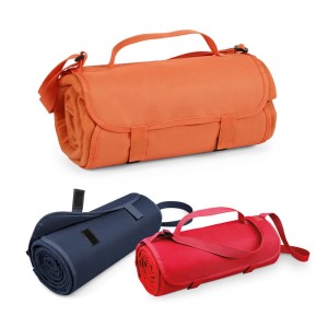 Koc polarowy 160 g/m² z regulowanym paskiem i uchwytem