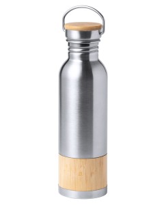 Butelka sportowa 750 ml z bambusowym elementem