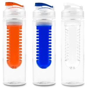 Butelka sportowa 650 ml z wkładem na owoce