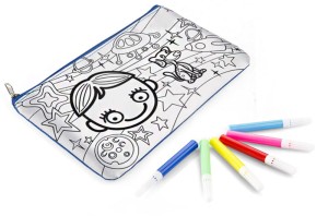 Piórnik do kolorowania SPACE