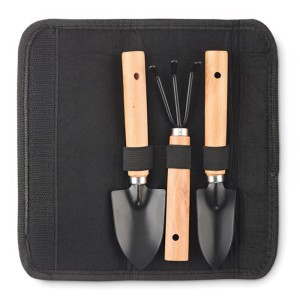 Zestaw 3 narzędzi ogrodowych w etui