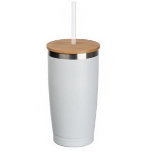 Kubek termiczny ze słomką 500 ml
