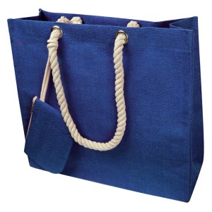 Torba z portfelikiem z juty