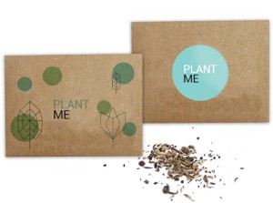 Mini koperta z nasionami