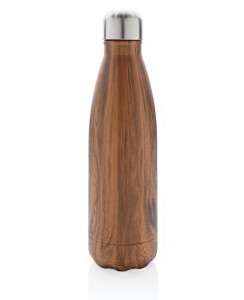 Butelka termiczna z nadrukiem drewna 500 ml