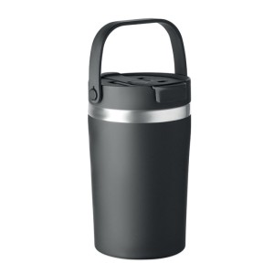Dwuścienny kubek 350 ml  z uchwytem