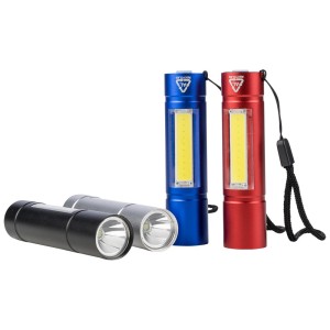 Latarka COB z portem USB-C