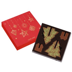 Choinka z czekolady puzzle 3D